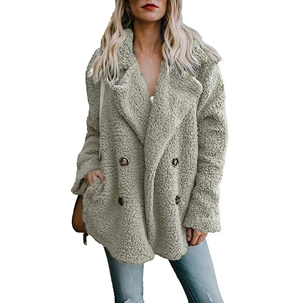 Anneliese™ - Luxurious faux fur winter coat