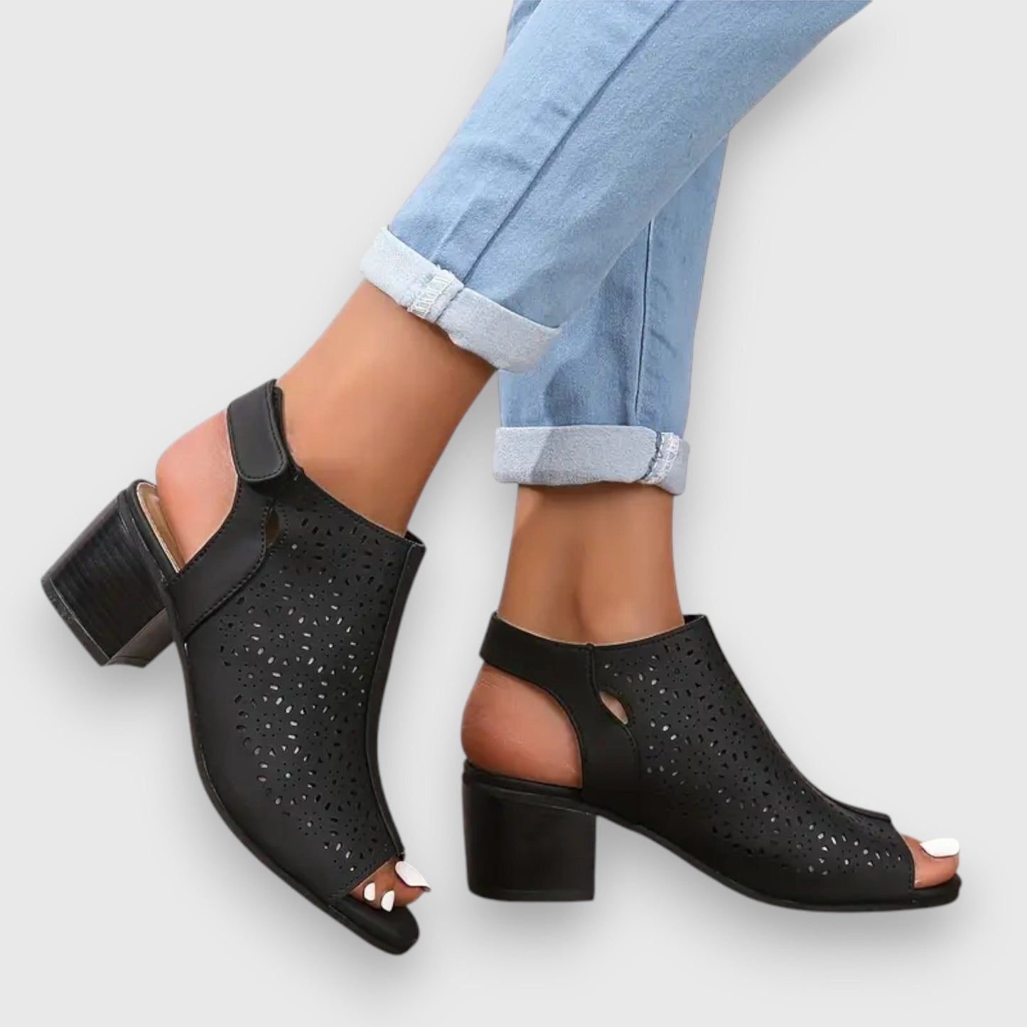 Julia | Elegant women's summer shoes, lightweight open sandals