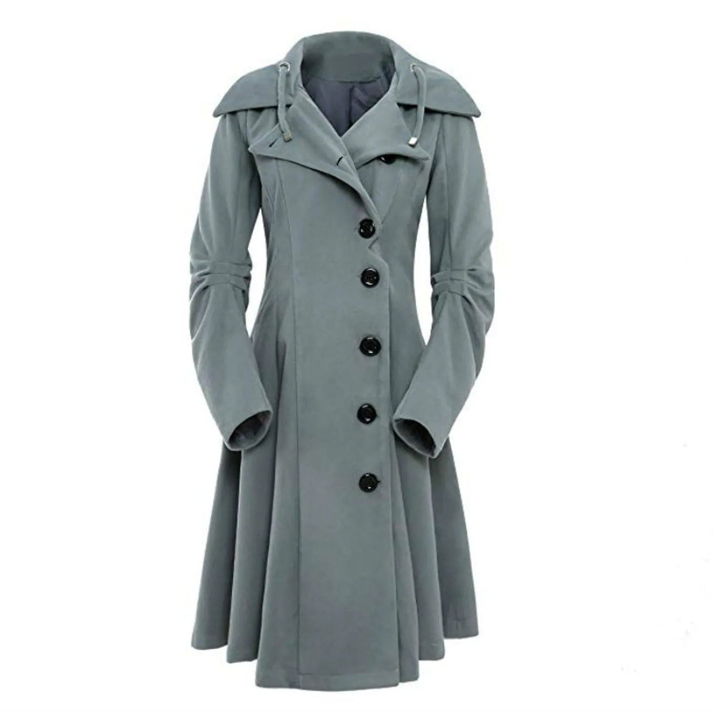Karla | Elegant trench coat with hood