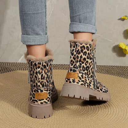 Stylish leopard print ankle boots for trendy outfits 