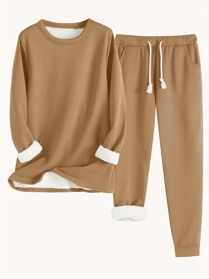 Cozy knit loungewear set for relaxing days 