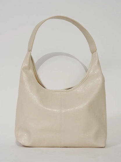 Julia | Luxurious vintage shoulder bag made of Sienna leather