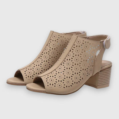 Julia | Elegant women's summer shoes, lightweight open sandals