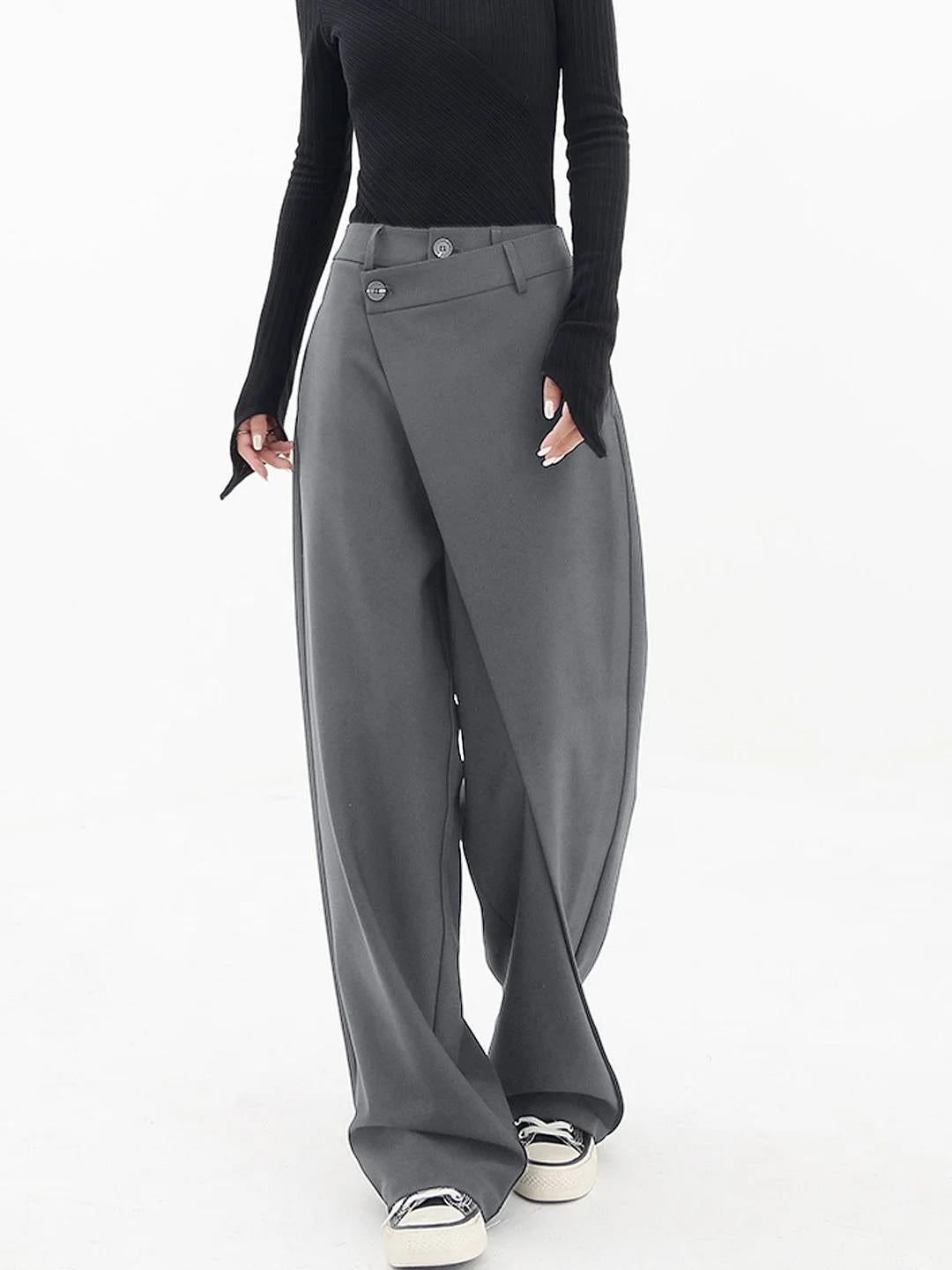 Anna | Asymmetrical baggy trousers