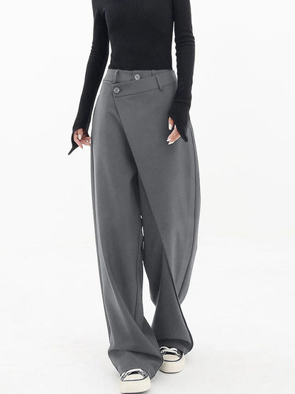 Anna | Asymmetrical baggy trousers