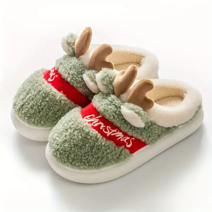MerryFit™ - Christmas Reindeer Slippers