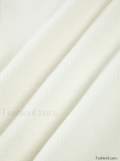 Cardigan with pearl embellishment and frayed hem 