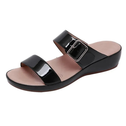 Leni | Comfortable wedge heel sandal