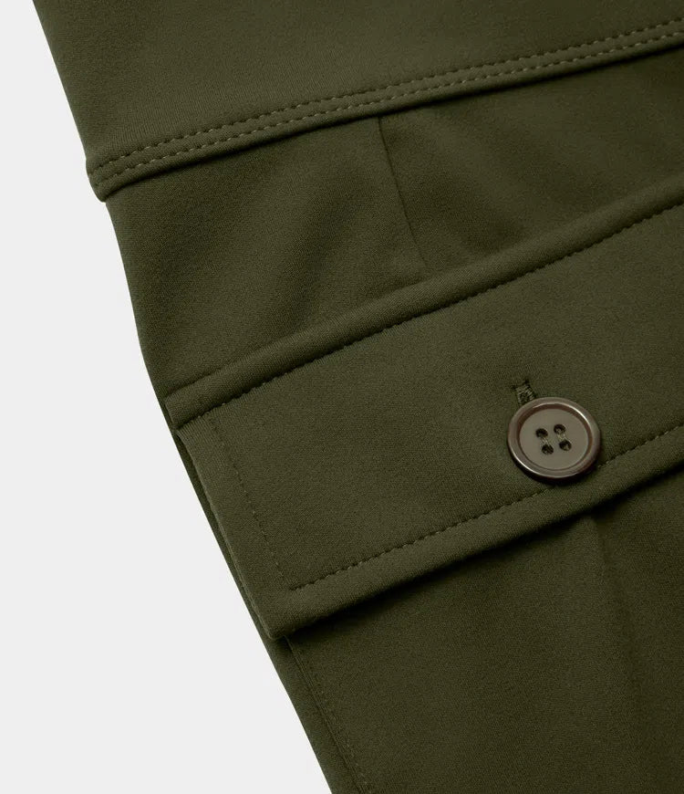 LOLLY™ - Casual high-waisted cargo pants with buttons and flap pockets