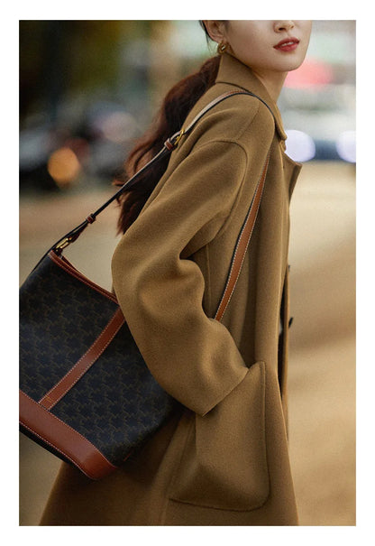 Frieda | Classic wool coat with pockets