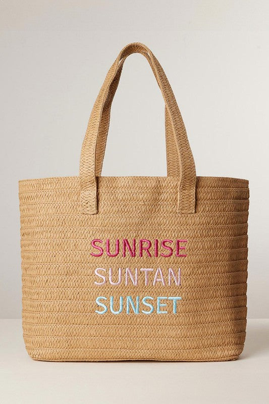 Lara | Sunrise beach bag