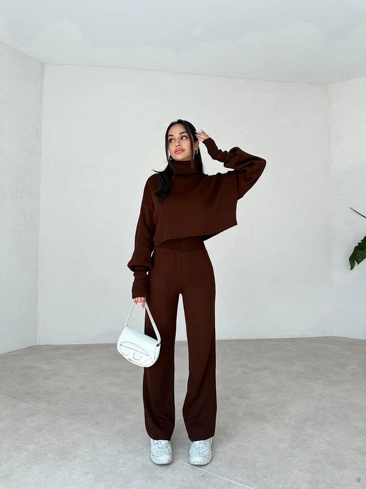 Lory™ - Turtle Knit Suit [Last Day Discount]