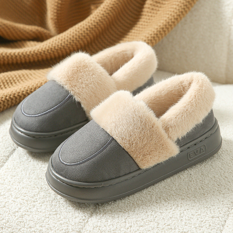 Cozy plush slippers for women 