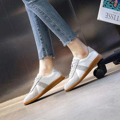 Women's Leather Casual Sneakers