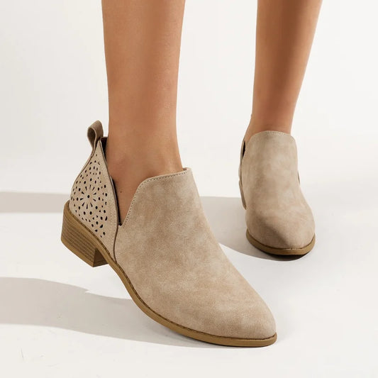 Ava™ - Pointed Toe Ankle Boots