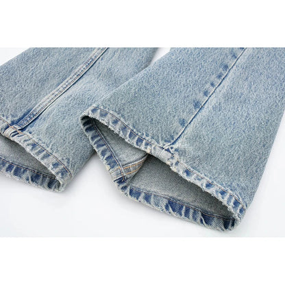 Klara™ - Vintage high-waisted baggy jeans