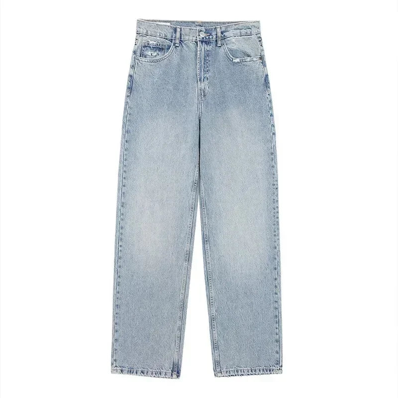 Klara™ - Vintage high-waisted baggy jeans