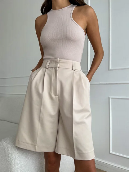 Clara™ - High-waisted summer shorts for women