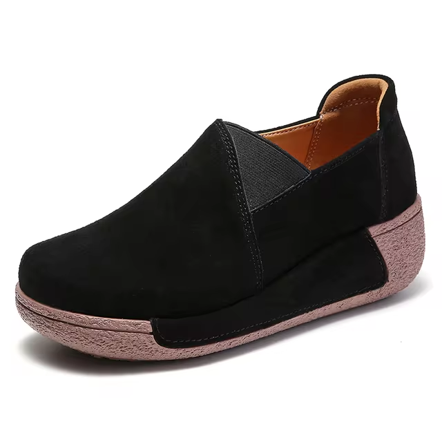 Ava™ - Genuine Leather Platform Loafers