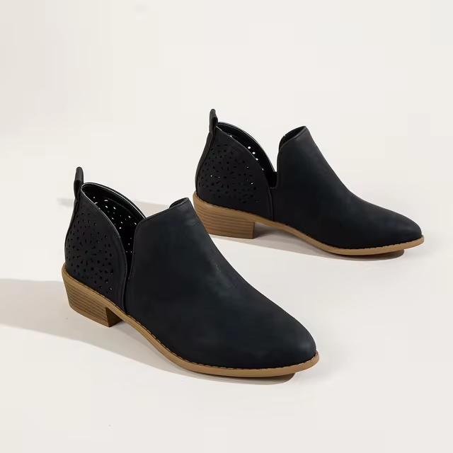 Ava™ - Pointed Toe Ankle Boots