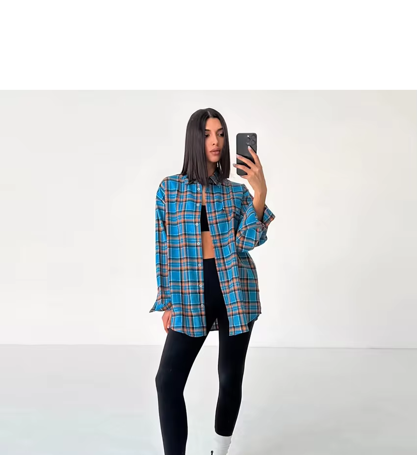 Elaina™ - Elegant leisure long-sleeved shirt