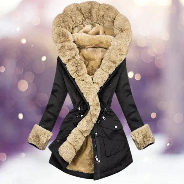 Clare™ - Warm fashion jacket with cozy plush lining
