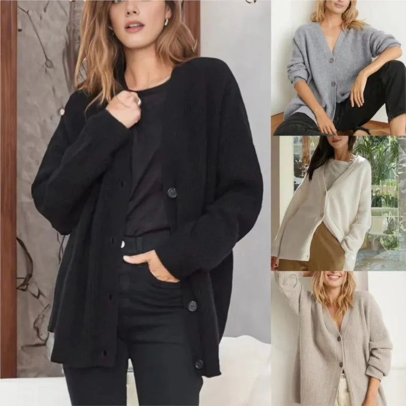 Ivy™ - Cashmere V-neck cardigan