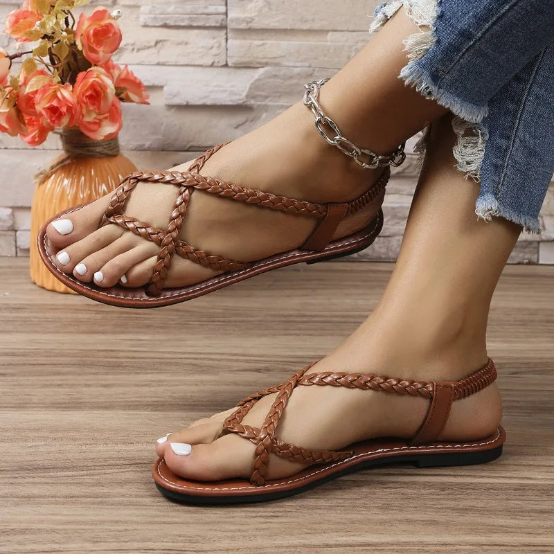 Veronica™ - Flat summer sandals for women