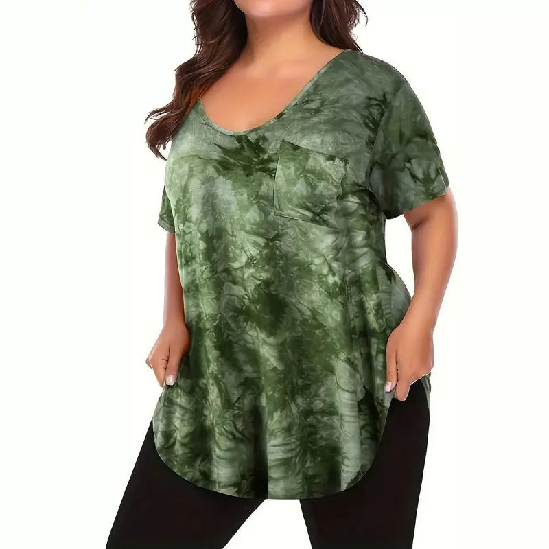 Oswald | Airy tunic top with breast pocket