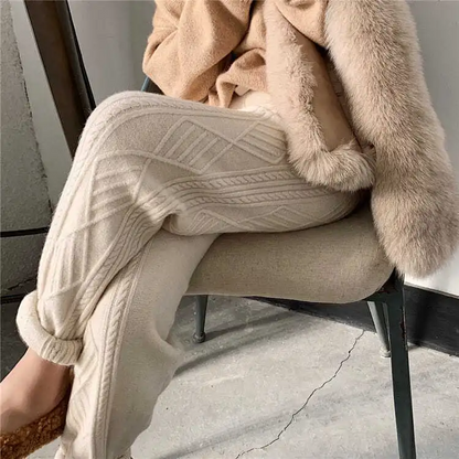 Atasha™ - Cashmere Knit Sweatpants [Last Day Discount]