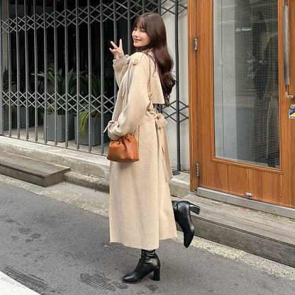 Erin™ - Double-Button Stencil Collar Coat [Last Day Discount]