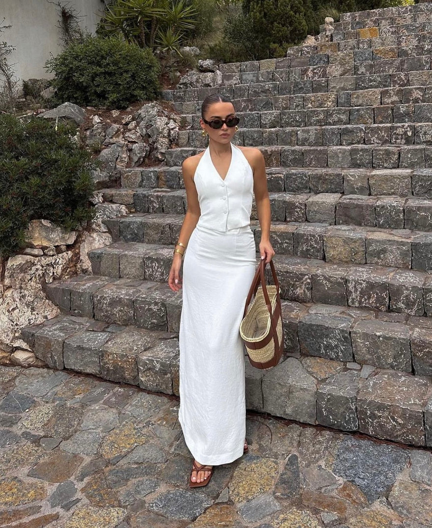 Vivian™ - Women's Vest and Long Skirt [Last Day Discount]