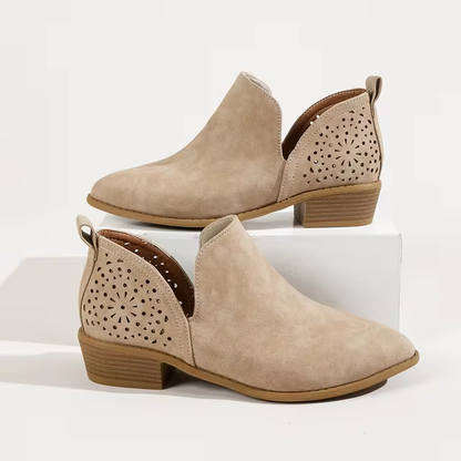 Ava™ - Pointed Toe Ankle Boots