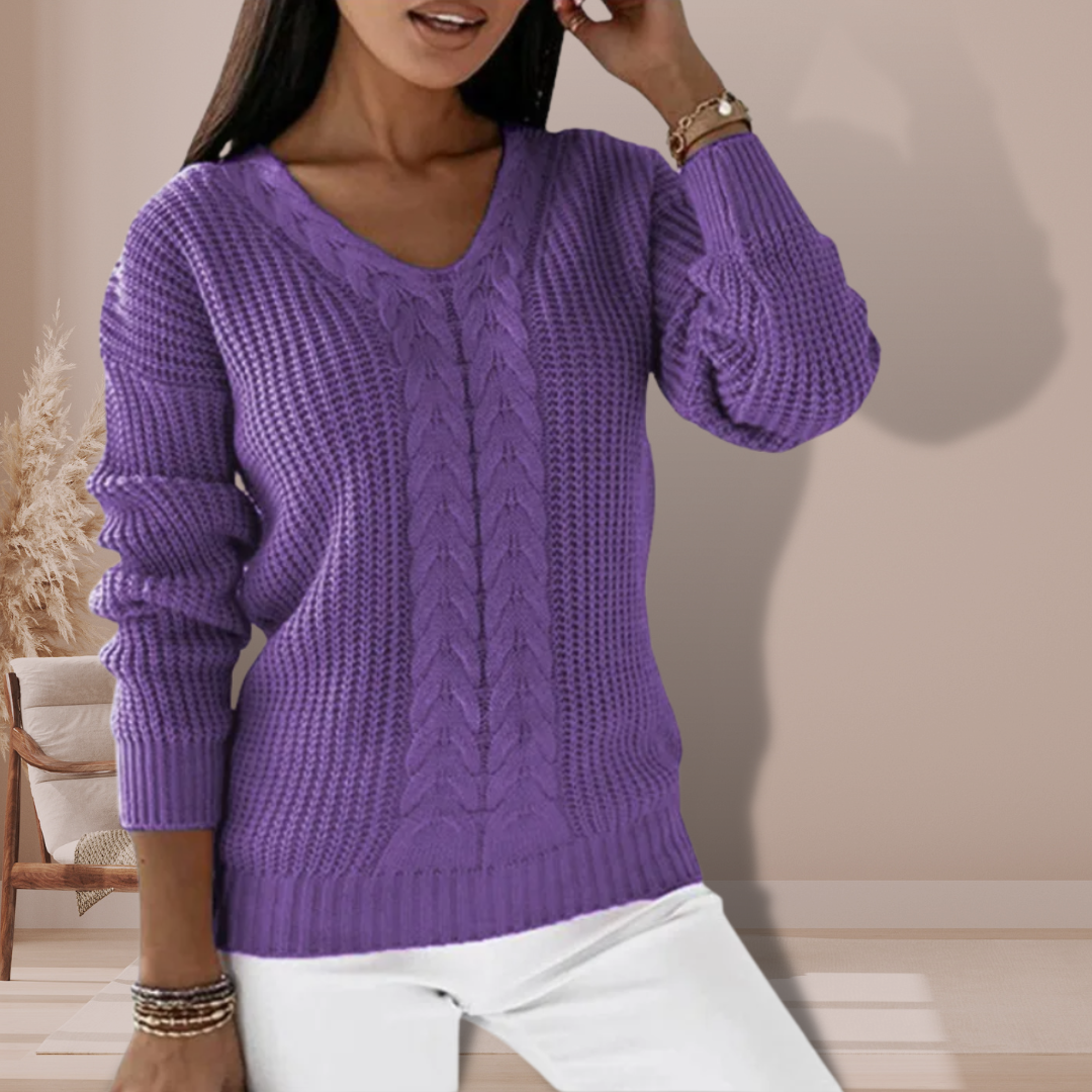 Elaine™ - Warm knitted sweater
