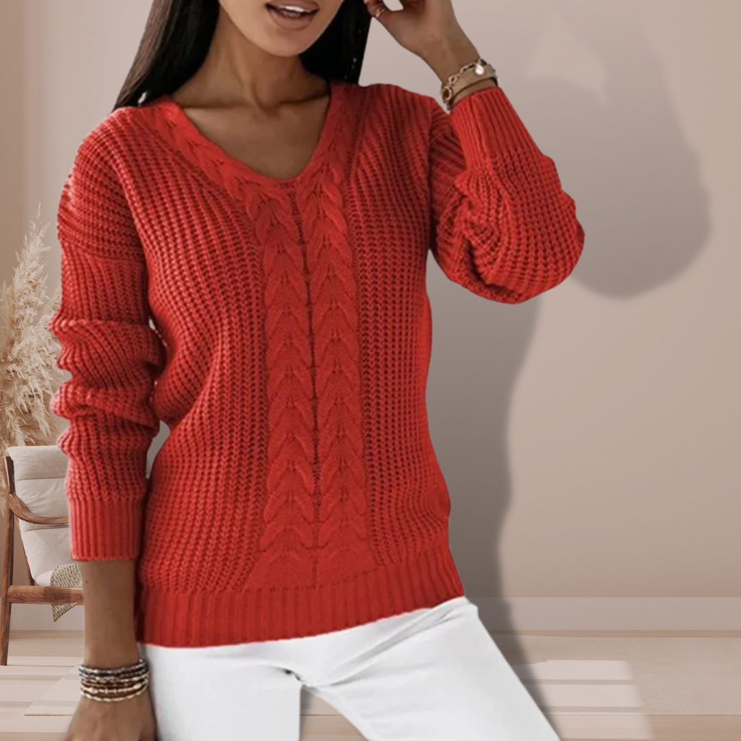 Elaine™ - Warm knitted sweater
