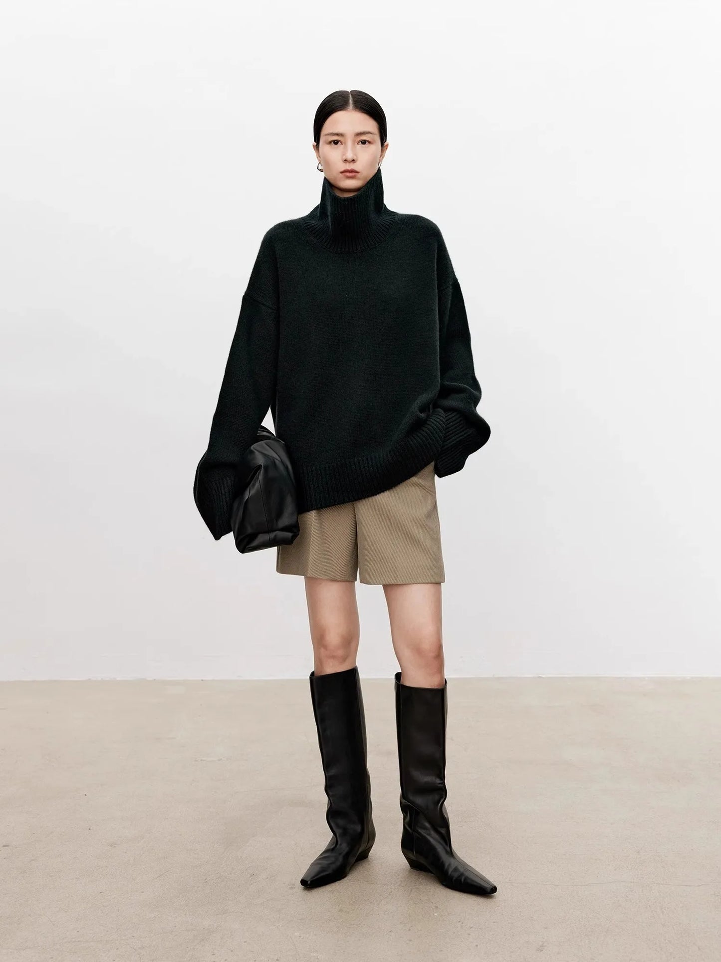 Frank™ – cozy knitted midi sweater