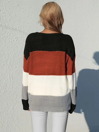 Helle™ - Fashionable round neck sweater