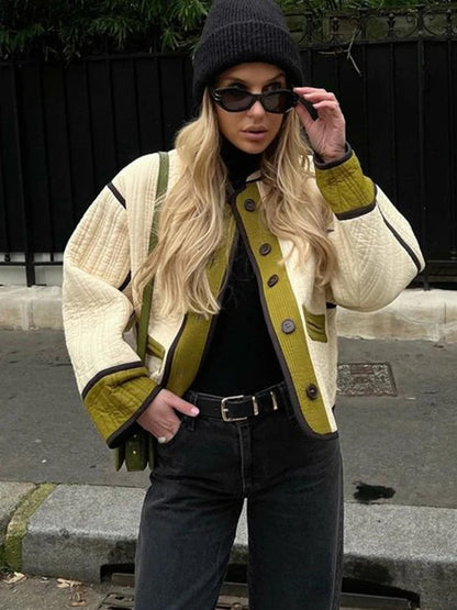 Viktoria™ - Handmade Cotton Patchwork Jacket [Last Day Discount]