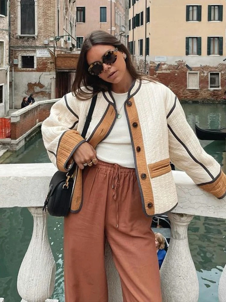 Viktoria™ - Handmade Cotton Patchwork Jacket [Last Day Discount]