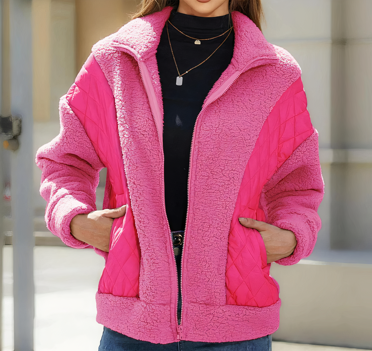 Nylah™ - Quilted Patchwork Jacket [Last Day Discount]