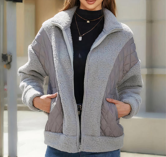 Nylah™ - Quilted Patchwork Jacket [Last Day Discount]