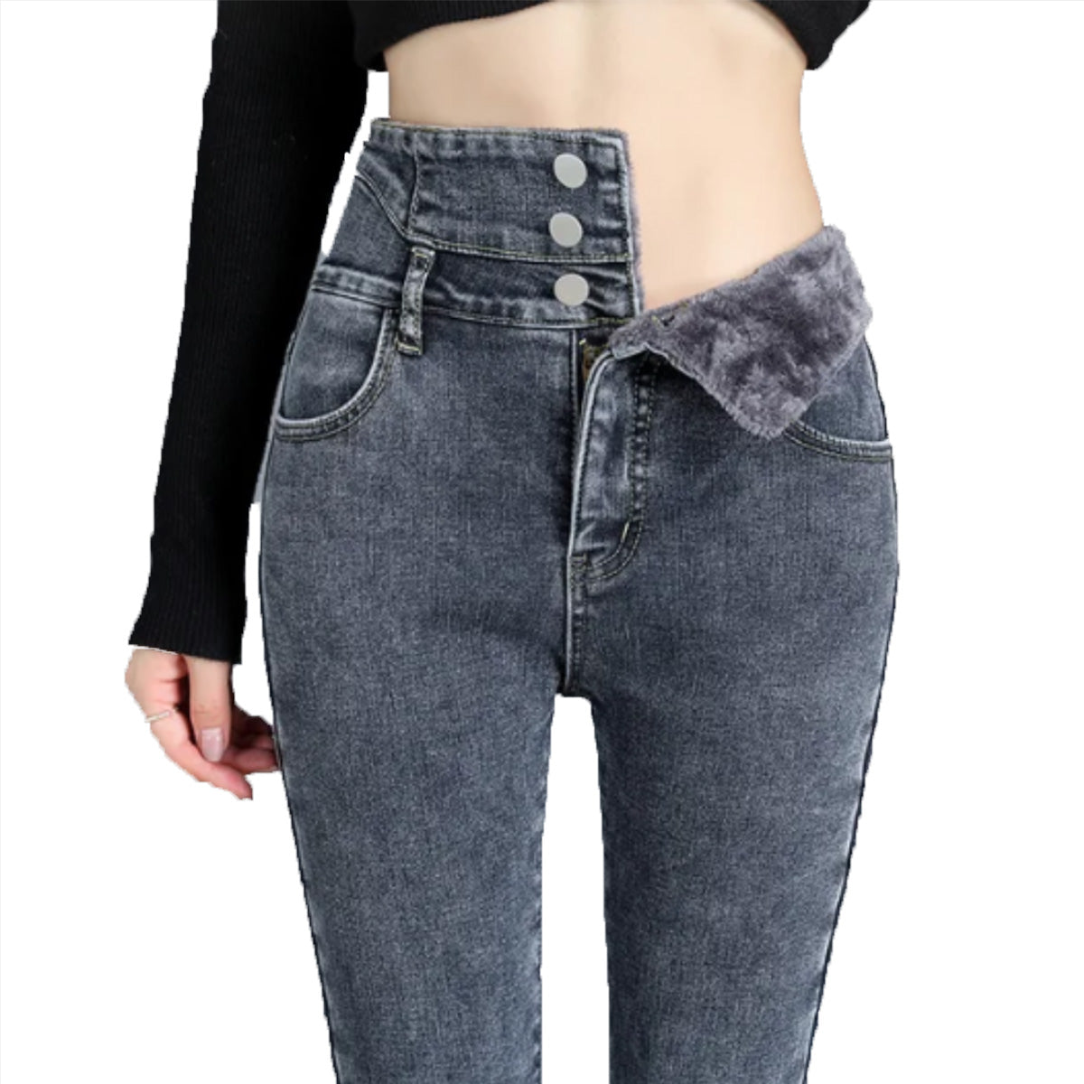 CosyMe™ Fleece Skinny Jeans [Last Day Discount] 