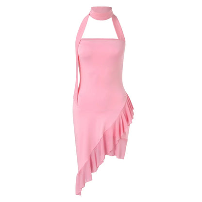 Sophia™ - Elegant halter neck dress