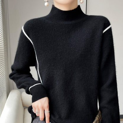 Erica™ - Elegant simple turtleneck sweater 