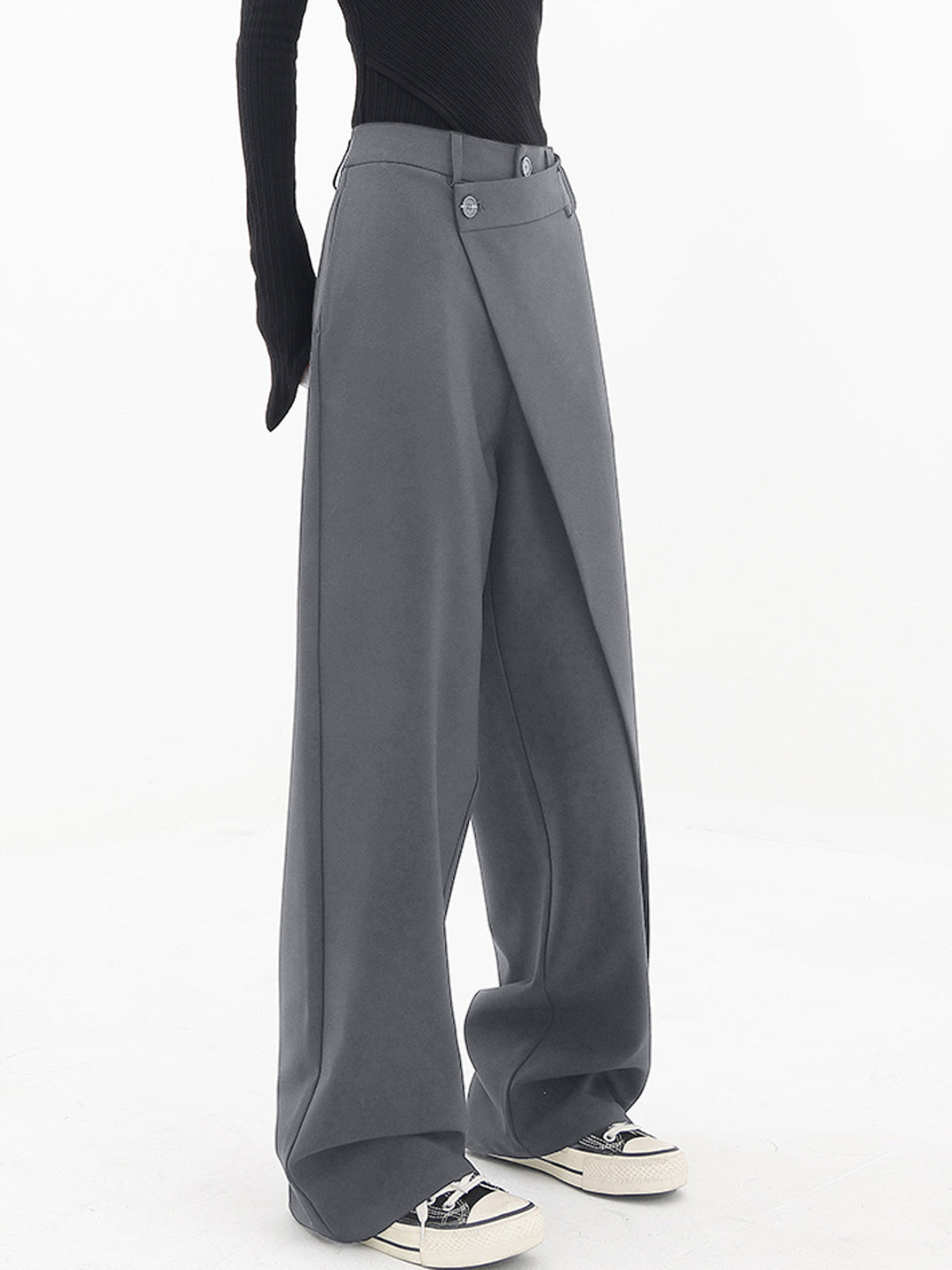 Anna | Asymmetrical baggy trousers