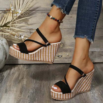 Isolde™- Stylish wedge sandals