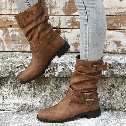 Ava™ - Retro Short Boots