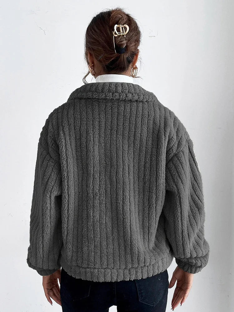 Kesha™ - Faux Fur Casual Jacket [Last Day Discount]