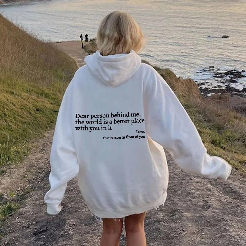 Angel™ - Dear Person Behind Me Unisex Hoodie [Last Day Discount]