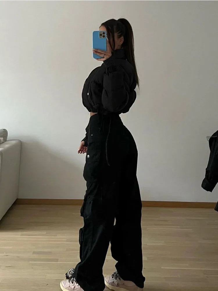 Anika™ - High-waisted cargo pants